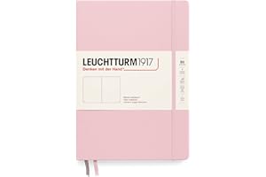 LEUCHTTURM1917 366158 notatnik z kompozycją (B5), twarda okładka, 219 numerowanych stron, puder, pusty