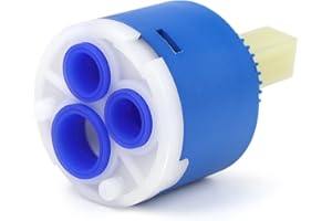 BHHTBB Wasserhahn Kartusche 40mm Ersatzkartusche Kartuschen für Wasserhähne, Keramik Kartusche Kompatibel mit Blanco 121894 kartusche für Küchenarmatur, Badarmaturen, Bidetarmaturen