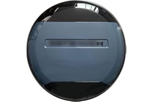 FENQING-Y Spare Tire Cover for Defender, Spare Tire Tyre Wheel Cover Plastic Protector for LR Defender 90 110 130 2 Door 4 Door 2020 2021 2022 2023 2024 2025 (Tasman Blue-2)