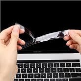 McStorey MacBook Pro Touch Bar Uyumlu Koruyucu Film Jelatin TPU Şerit A1706 A1989 A2159 A1707 A1990 Touch Bar &Ccedil;izilme ve Aşın