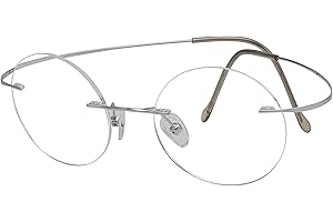 Eyekepper Titanium Rimless okrągłe okulary
