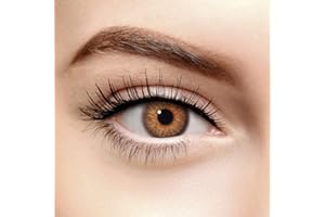 Chromaview Lentilles De Contact Colorées Mélange Naturel De Noisettes (30 Jours) - Sans Correction