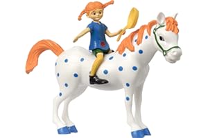PIPPI LANGSTRUMPF Pippi Longstocking 44-3795-00 Pippi & Little Buddy - Juego de Figuras Multicolor