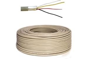 Premium X 25m Telefonkabel 2x2x0,6mm J-Y(ST) Y Telefonleitung 4-Adern rund Fernmeldekabel Installationsleitung Verlegekabel