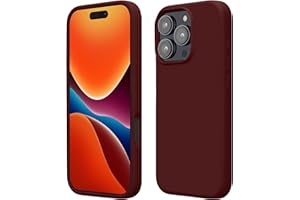 kwmobile etui kompatybilne z Apple iPhone 14 Pro, silikonowe etui na telefon z TPU z miękkim wykończeniem – bordowy fiolet