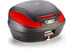 Givi E4700N Simply III Monolock Topcase Platte mit Cover, Schwarz Matt, TU EU