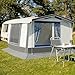 Produktbild Berger Wohnwagenvorzelt QEK Junior, B 260 x T 240 cm, Firsthöhe ca. 190 cm, Ganzjahresvorzelt Camping