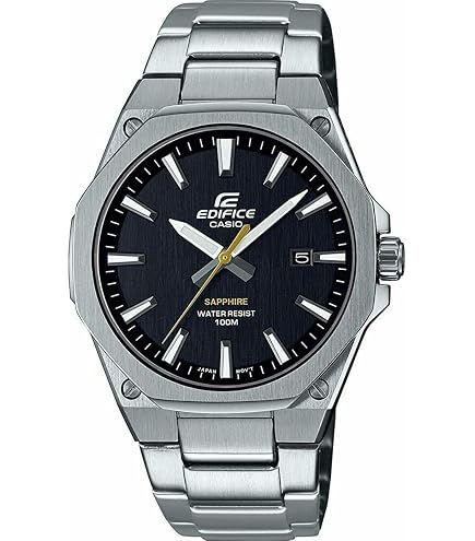 Orologio CASIO EFV-640D-1AVUEF da Uomo Nero in Acciaio INOX