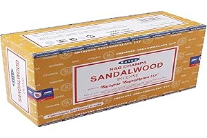 Satya rökelsepinnar, svart, sandelträ