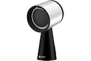 AMZCHEF Portable Range Hood, Desktop Exhaust Fan with 3 Speed Range Hood,Low Noise Large Oil Collection Cup,Detachable Aluminum Filter, Portable Kitchen Exhaust Fan for Indoor BBQ, Hot Pot-BK