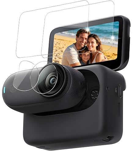 PULUZ Base Magnétique Pliable Insta360 GO 3 / GO 3S – Support Rapide 1/4" Avec Adaptateur Action Cam, Compatible Trépied