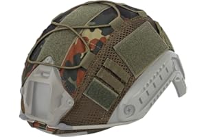 WarmHeartting Couvre Casque Tactique pour Casque Fast Camouflage Airsoft Casque Accessoires