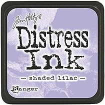 Ranger Tim Holtz Tampone di Inchiostro Distress, Lavanda Fresato, 7.5x7.5x9 cm 8 unità