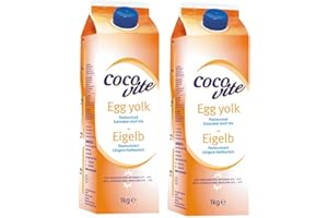 Egg Yolks Pasteurised Liquid 2 x 1kg High Protein from GREAT BRITISH TRADING LIMITED