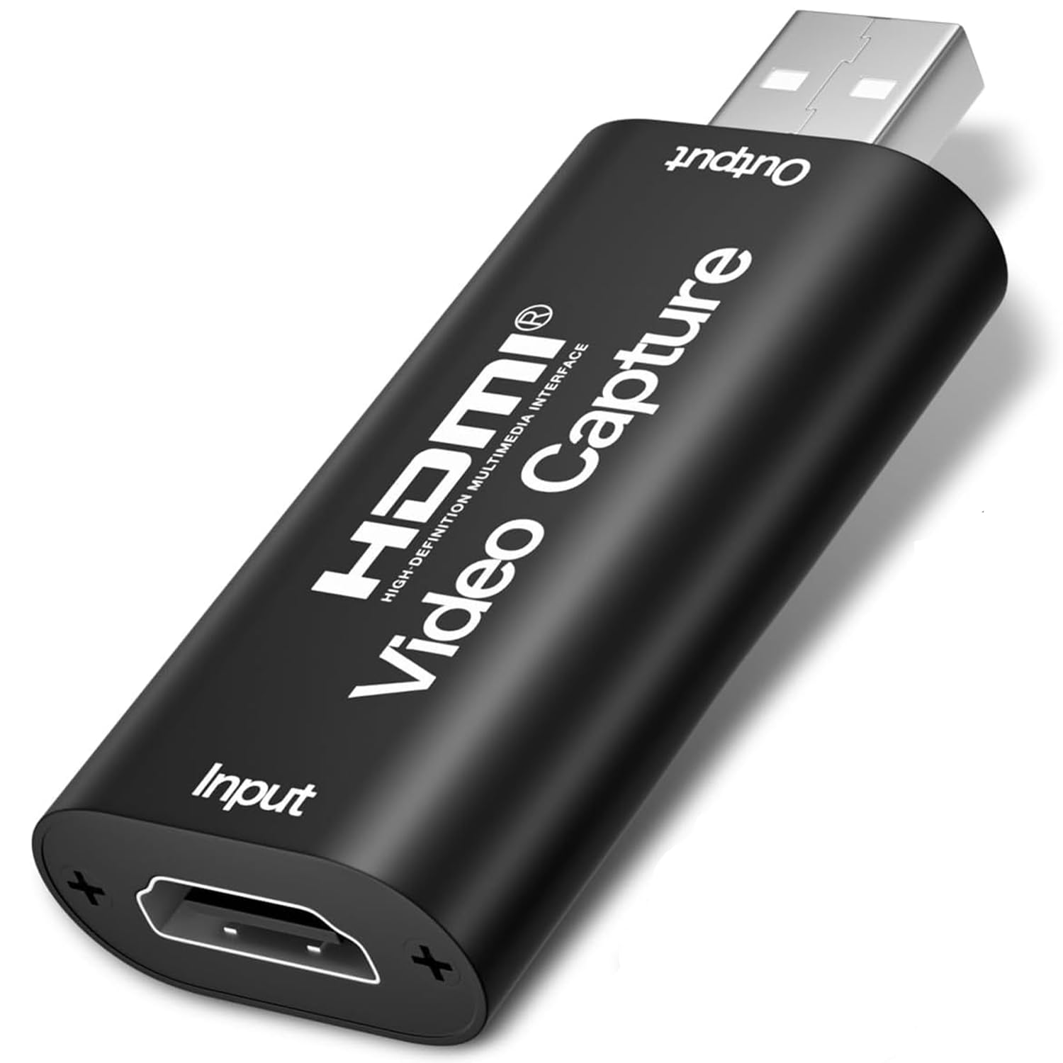 FEDUS USB 2.0 4K HDMI Video Capture Card 1080p 30fps Audio Video Capture Device, Game Capture Card, HDMI to USB 2.0 for Gaming, Streaming Device, Compatible with Nintendo Switch, PS3/4, Xbox One