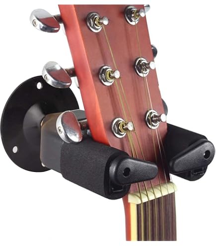 Support Guitare Murale Hercules GSP39WBPLUS Avec Système AGS Et NINA - Charge 7kg