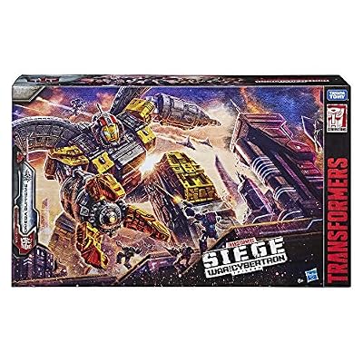 Transformers Generation War For Cybertron - Robot Titan WFC-S29 Omega Supreme 60,5cm - Jouet transformable 2 en 1