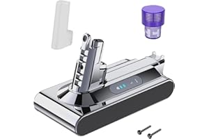 MVMOD V10 Batería, Batería de Repuesto SV12 para Dyson V10 Animal V10 Absolute V10 Motörhead Batería para Dyson V10 Fluffy V10 Total Clean Vacuum Cleaner Battery