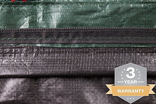 Aufbewahrungstasche für unechten Weihnachtsbaum – bestes Produkt auf Amazon – Grün – 100% Geld-zurück-Garantie – 3 Jahre Garantie - 6