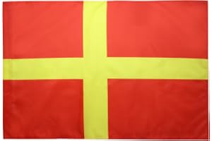 AZ FLAG Flagga Skåne i Sverige 90x60 cm 100D Polyester Stångficka