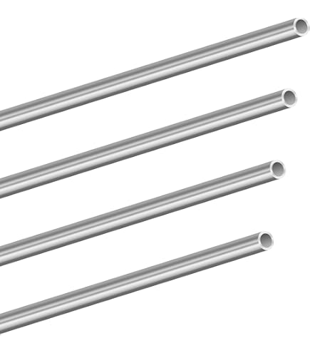 METALLIXITY Square Aluminum Tube (8mm X 8mm X 1mm X Curacao