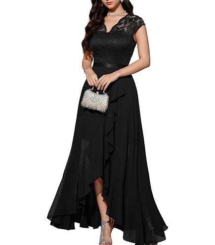 Robe de Soirée Femme Grandes Tailles, Robe Courte Devant Longue Robe de Soirée Femme Grandes Tailles, Robe Courte Devant Longue