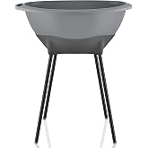 Babyjem Elegant Ayaklı K&uuml;vet Bebek K&uuml;veti, Gri