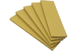 SKIR'CO (10 pcs) Plastic Flat Shims 4 mm, Glazing Packers 40 x 100 mm, Frame Spacers, Door and Window Frame Packers