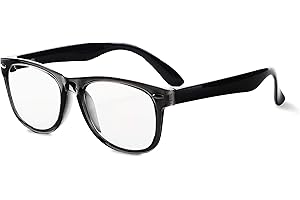 GALVANOX Unisex Kid's Clear Lens Glasses