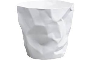 Essey 10490 Papierkorb Mülleimer Bin Bin, weiß, Polyethylen HD (HDPE), Classic