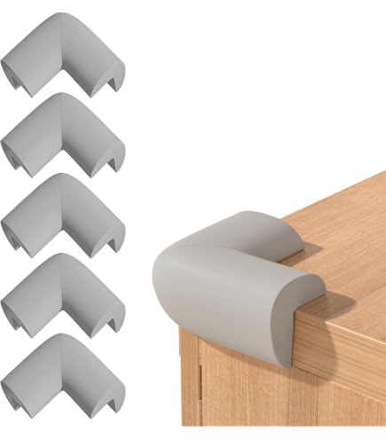 4 Protège-Coins De Table En Silicone - Forme Ours Mignonne - Anti-Choc Pour Enfants Et Meubles
