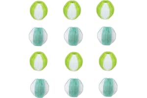 ZPSCXQ 12 Pack Pet Hair Remover Washing Machine, Dog & Cat Hair Remover Washing Machine, Hair Catcher Washing Machine, Efficient Pet Hair Removal Tool for Laundry, Reusable Lint Catcher for Washer and Dryer