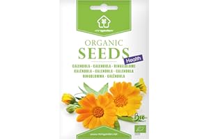 Calendula, Graines certifiées biologiques prêt à Pousser Minigarden, 100% Naturelles sans Propagateurs Chimiques ni Génie Génétique, inclut entre 150 et 175 graines
