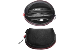 MOVKZACV Kamera-Filter-Tasche, Objektiv-Filtertasche, Tragetasche für runde Filter und quadratisch, wasserdicht, stoßfest für Objektiv, Schutzlinse