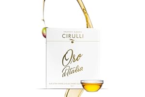 FRANTOIO OLEARIO CIRULLI Cirulli Huile d'olive extra vierge italienne extraite à froid, Bag in Box EVO (5 Litres)
