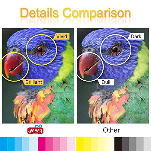 JIMIGO 16XL Cartuchos de Tinta Reemplazo Para Epson 16 Compatible con Epson Workforce WF-2630 WF-2510 WF-2750 WF-2650 WF-2760 WF-2530 WF-2660 WF-2540 WF-2520 WF-2010  8 Negro  4 Cian  4 Magenta  4 Amarillo  