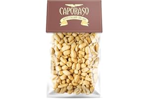 CAPORASO DAL 1960 Arachidi tostate NON SALATE snack naturale frutta secca per aperitivo (1 chilogrammo)