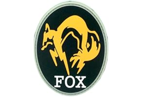 Patch Nation Foxhound Metal Gear Solid Black PVC Patch