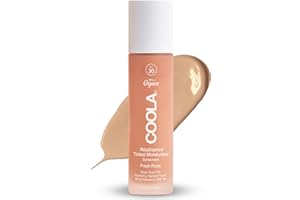 Coola Rosilliance SPF 30 BB+ Mineral Tinted Sunscreen, Sheer and Luminous Finish, 70 Percent + Organic and Dermatologist Tested, 44 ml