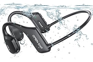 XINSRE Cuffie Conduzione Ossea, Cuffie Bluetooth 5.3 Impermeabili IP68 da Nuoto, MP3 da 16 GB integrato, Cuffie Sportivo Senza fili Auricolare Subacquee a orecchio aperto per il Nuoto