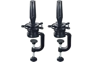 WXYYKX 2x Übungskopfhalter Perückenkopf Halter Puppenkopf Ständer Tischhalter für Styroporkopf Frisierkopf usw.