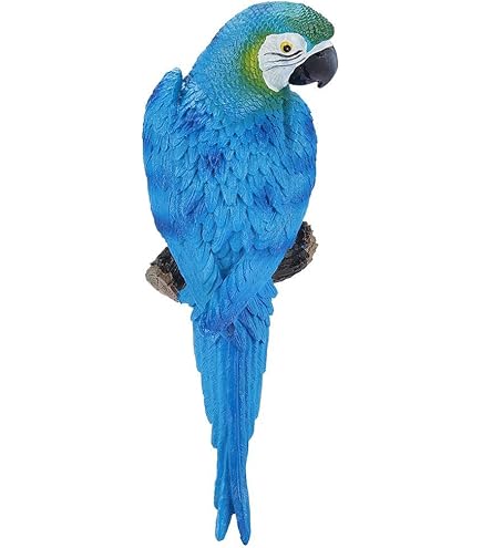 NORHOR Tuinbeelden - simulatie toekan beeldje, hars nepvogels ambachten, boom opknoping pastorale decoratie hanger, buiten tuin decor (geel NORHOR Tuinbeelden - simulatie toekan beeldje, hars nepvogels ambachten, boom opknoping pastorale decoratie hanger, buiten tuin decor (geel