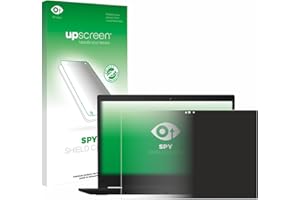 upscreen Anti-Spy Blickschutzfolie für Lenovo ThinkPad X390 Yoga Privacy Screen Displayschutz-Folie [Sichtschutz, Blaulichtfilter]