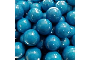 Zed Candy gumballs Bubblegum balls machine refill 500g bulk bag (Blue Raspberry, 500g)