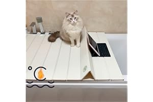 FWTXZTER Vassoi Vasca da Bagno Copertura, 170x70cm Mensola Bagno PVC, Copertura Isolante Pieghevole Coperture Vasca Bagno, Vasche Bagno Pannello Antipolvere for Casa Bagno SPA Esperienza