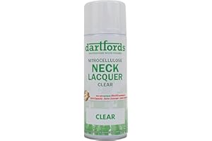dartfords Clear Nitrocellulose Guitar Neck Lacquer 400ml Aerosol