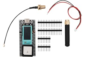 DollaTek 863-928MHZ bezprzewodowy tracker ESP32-S3FN8 obs?uguje Wi-Fi LoRa Bluetooth GNSS L1 + L5/L2 dla GPS, GLONASS, BDS, Galileo, QZSS wielosystemowe pozycjonowanie stawów, wy?wietlacz OLED typu C