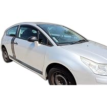 Déflecteurs D'Air HEKO Pour Audi A1 3 Portes 2010-2018 - 2 Pièces - Gris Fumé - Réduction Bruit Et Pluie - 9