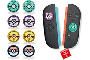 M MARIE MADELEINE EMPORIUM MMEGaming Joystick-Kappen kompatibel mit Switch 2, Zubehör für Switch 2 Controller, Daumenkappen für Switch 2, Joy Cons Switch 2 Zubehör (SW2-Pokemon2)