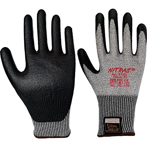 Nitras 6705 Schnittschutzhandschuhe - PU-Beschichtung 8